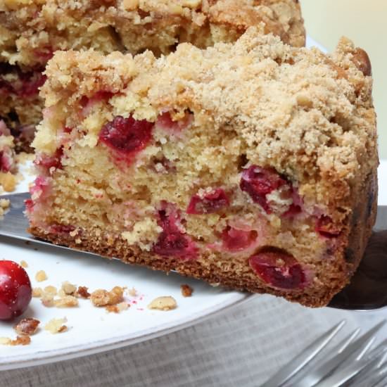 Cranberry Streusel Coffee Cake - Recipe photo by flavor-feed