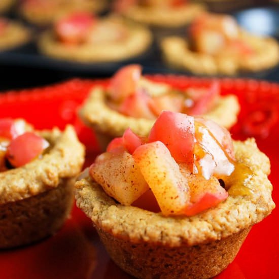 PB Apple Caramel Tartlets - Recipe photo by AmeesSavoryDish