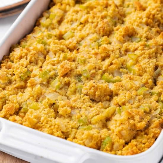 Cornbread Dressing - Recipe photo by AllThingsMamma