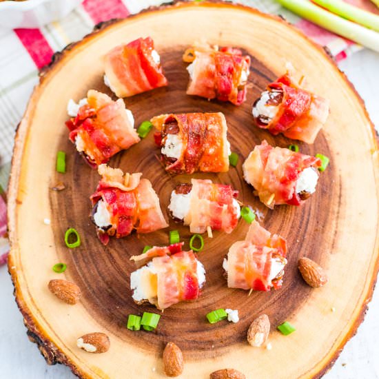 Bacon Wrapped Dates - Recipe photo by EasyBudgetRecipes