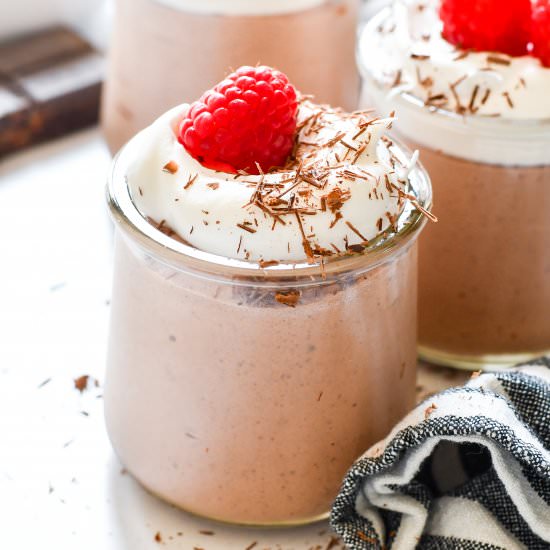 Protein Pudding Mousse - Recipe photo by Keats Eats