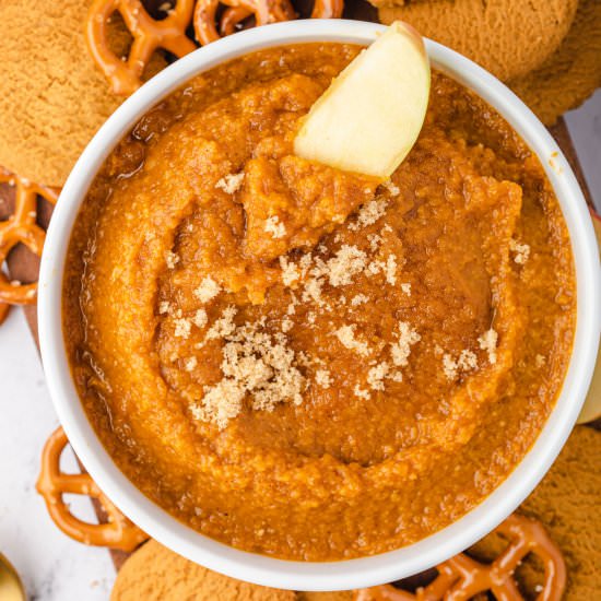 Pumpkin Pie Dessert Hummus - Recipe photo by stateofdinner