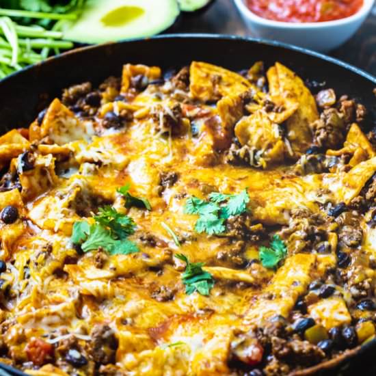 Beef Burrito Skillet - Recipe photo by spicysouthernkitchen