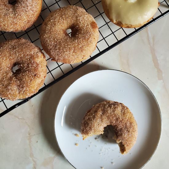 Baked Apple Cider Donuts - Recipe photo by Salt and Wild Honey