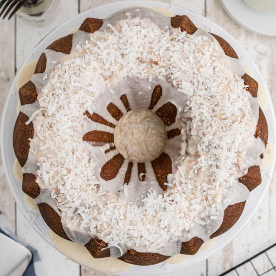 Louisiana Crunch Cake - Recipe photo by thecaglediaries