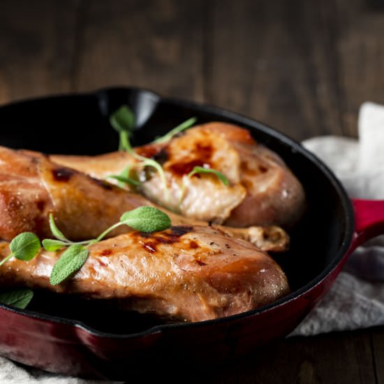 Sous Vide Turkey Legs - Recipe photo by Went Here 8 This