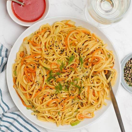 Spicy Miso Pasta - Recipe photo by dailydish