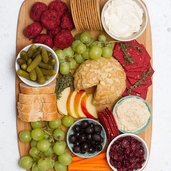 Vegan Charcuterie Board - Recipe photo by dailydish