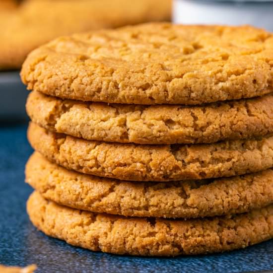 Peanut Butter Almond Flour Cookies - Recipe photo by gimmethatflavor