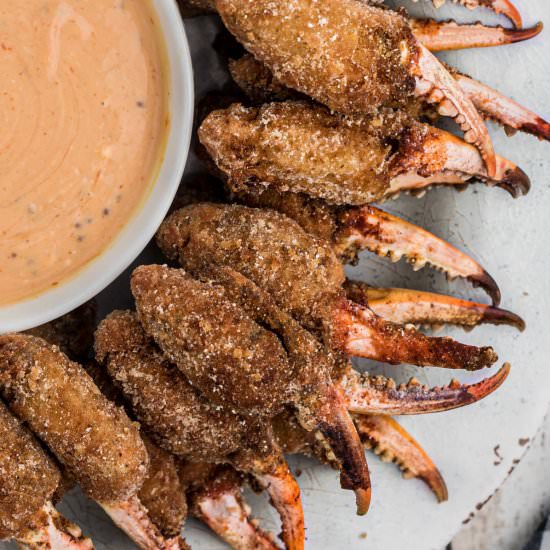 Fried Crab Claws - Recipe photo by thecaglediaries