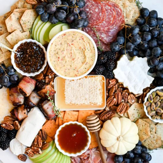 Gluten-Free Fall Charcuterie Board - Recipe photo by rebeccataig.com