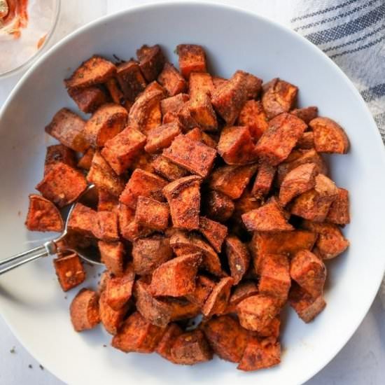 Spicy South Western Sweet Potatoes - Recipe photo by Healthy.Sprinkles
