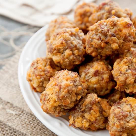 Sausage Balls Without Bisquick - Recipe photo by browniebites