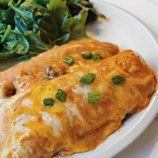 Beef & Black Bean Enchiladas - Recipe photo by HungryBlonde