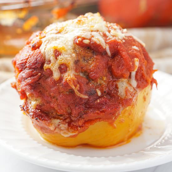 Cheesy Meatball Stuffed Peppers - Recipe photo by MyLifeCookbook