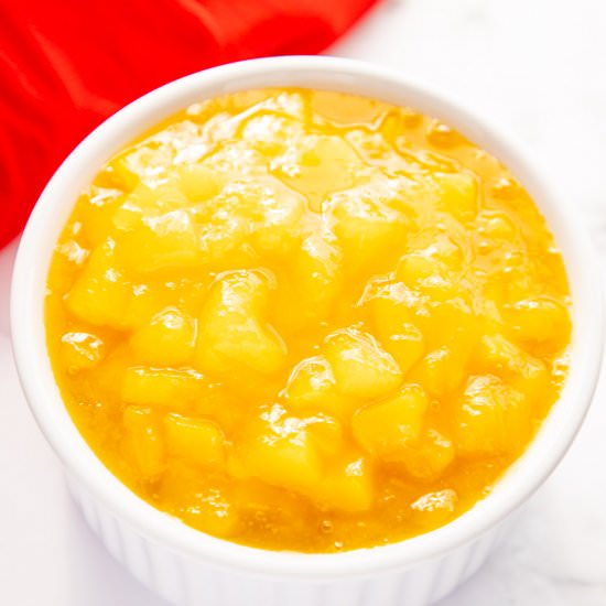 Mango Compote - Recipe photo by seasiderecipes
