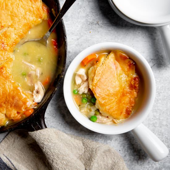 Gluten Free Chicken Pot Pie - Recipe photo by FromScratchFast