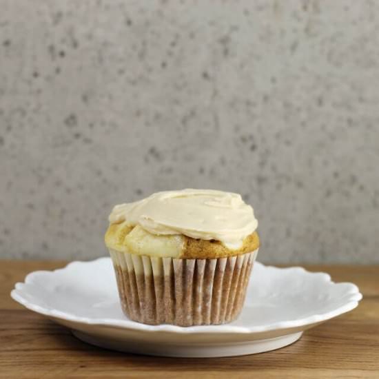 Pumpkin Cream Cheese Cupcakes - Recipe photo by words of deliciousness