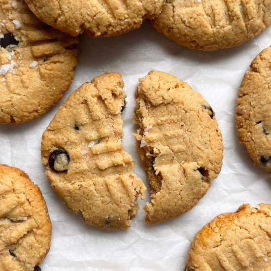 Almond Flour Peanut Butter Cookies - Recipe photo by frozen_bananas_