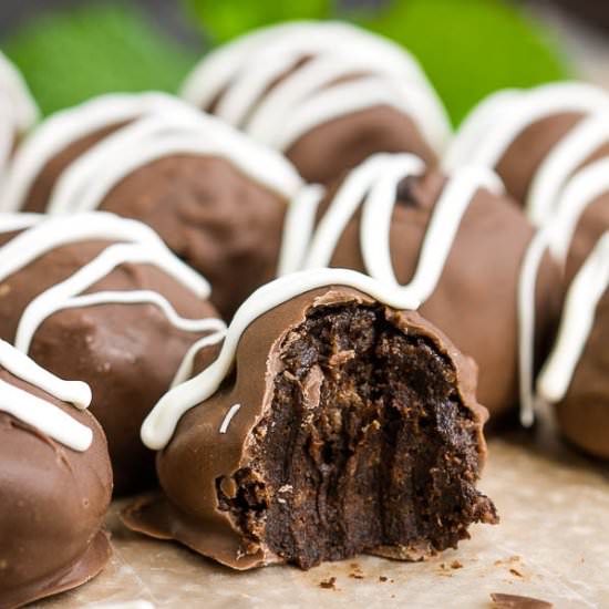 Cream Cheese Brownie Truffles - Recipe photo by CallMePMc