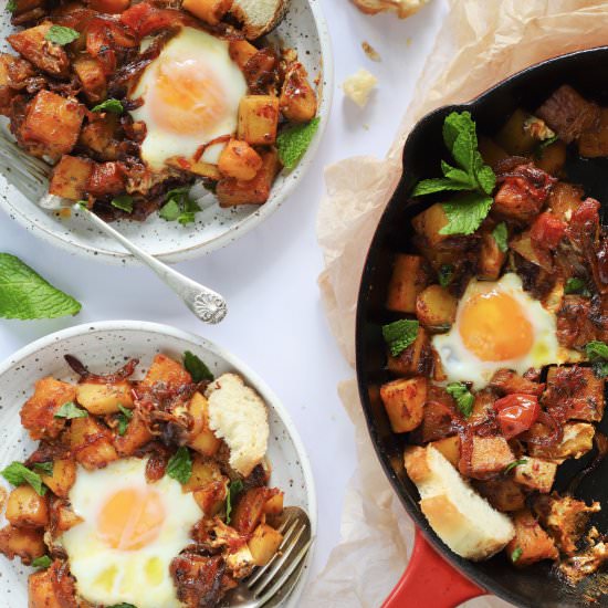 Tunisian Potato and Squash Medley - Recipe photo by marilenaskitchen