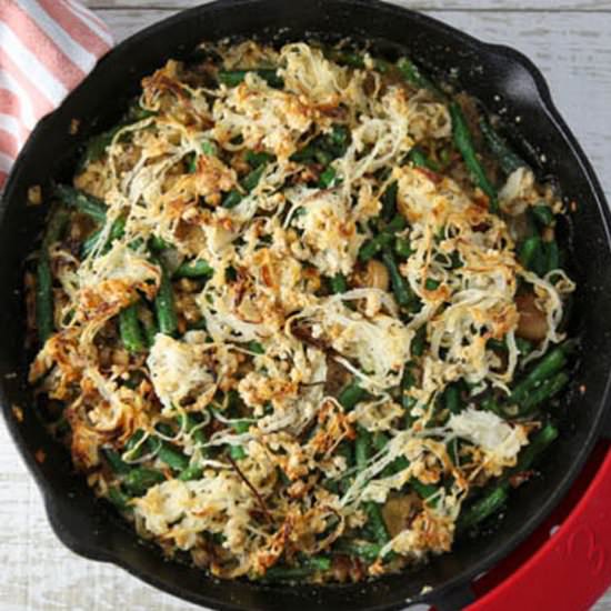 GREEN BEAN CASSEROLE (DF + GF) - Recipe photo by Tastefulventure