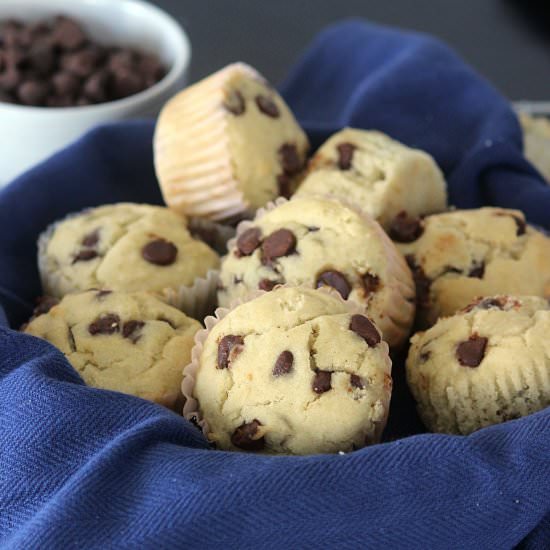 Gluten Free Chocolate Chips Muffins - Recipe photo by savorytosweetfood