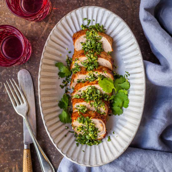 Chipotle Glazed Pork Tenderloin - Recipe photo by primalwellnesscoach