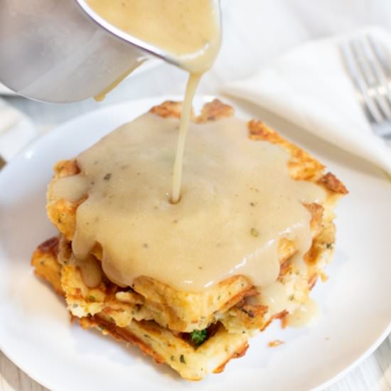 Leftover Mashed Potatoes and Gravy - Recipe photo by servedfromscratch