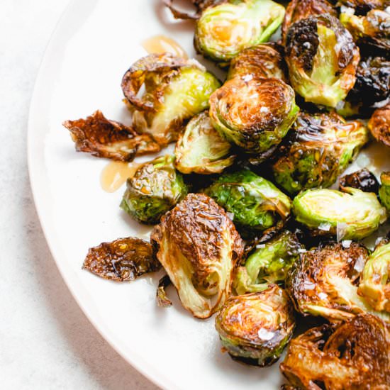 brussels sprouts w/maple glaze - Recipe photo by healmedelicious