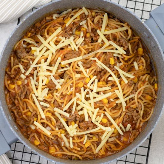 Mexican Spaghetti - Recipe photo by Healthy Life Trainer