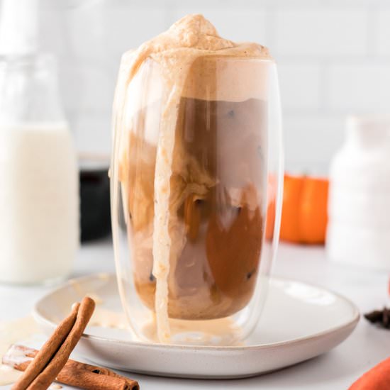 Pumpkin Cold Brew - Recipe photo by buildyourbite