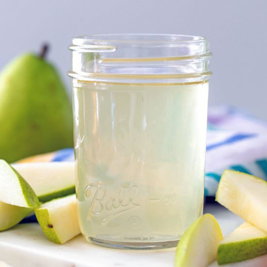 Pear Simple Syrup - Recipe photo by Wearenotmartha