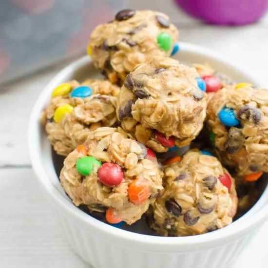 No Bake Trail Mix Energy Bites - Recipe photo by fakeginger