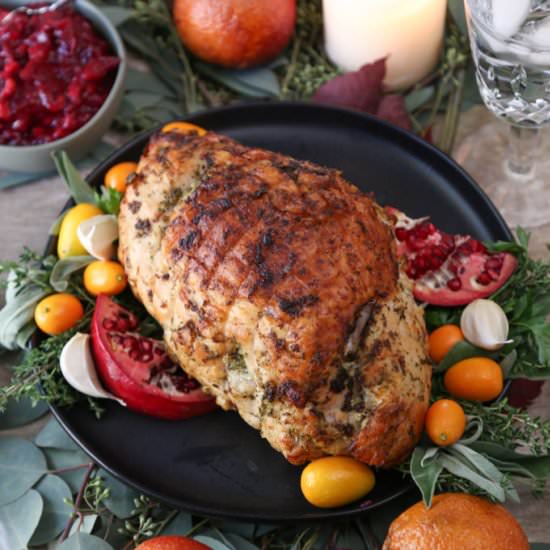 Brined Turkey Breast with Olive Oil - Recipe photo by giftofhospitality