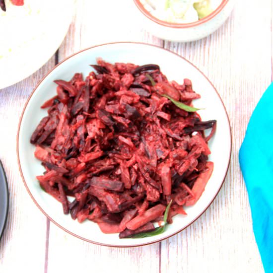 Sri Lankan Carrot and Beet Curry - Recipe photo by Spice Chronicles