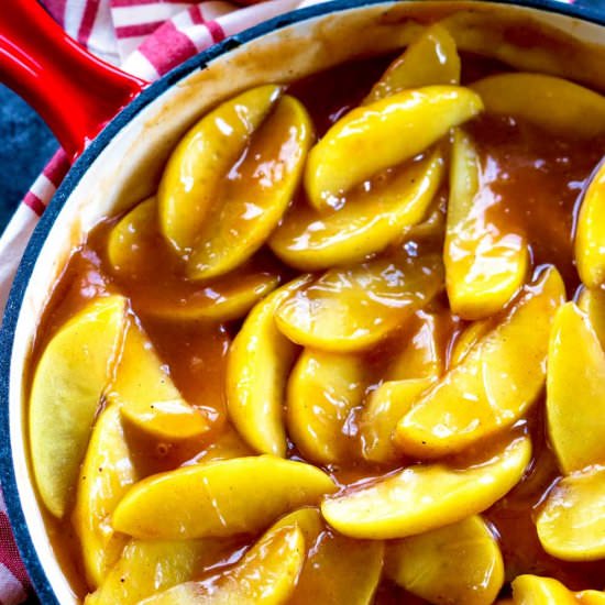 Fried Apples - Recipe photo by FoodFolksandFun