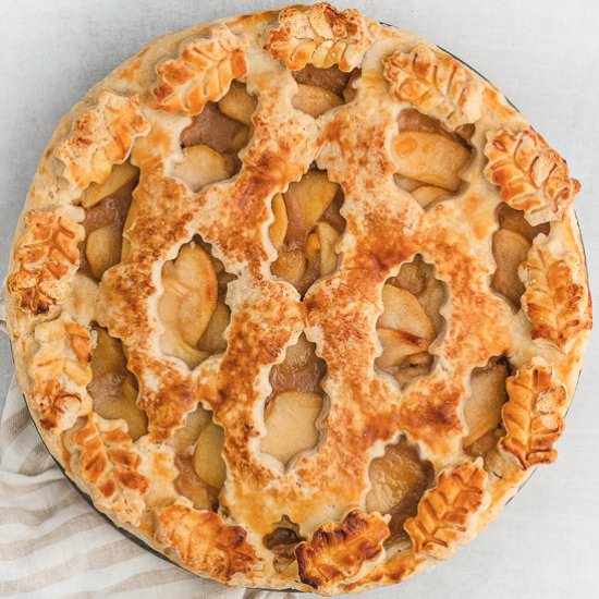 Vegan Apple Pie - Recipe photo by howtobakevegan