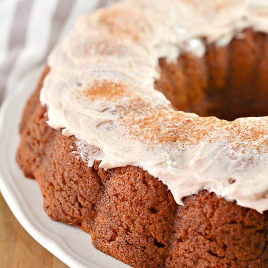Keto Gingerbread Bundt Cake - Recipe photo by Stylish Cravings