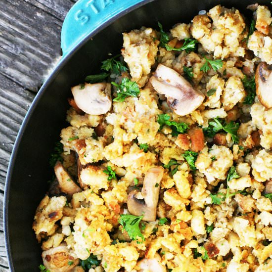 How To Doctor Up Boxed Stuffing - Recipe photo by cheap-recipe-blog