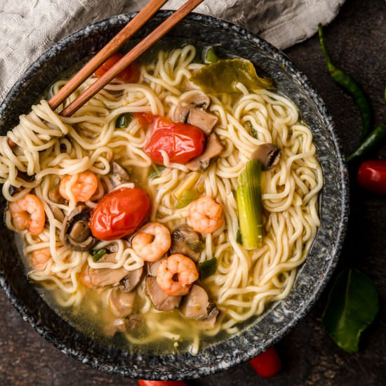 Tom Yum Noodles - Recipe photo by everylittlecrumb