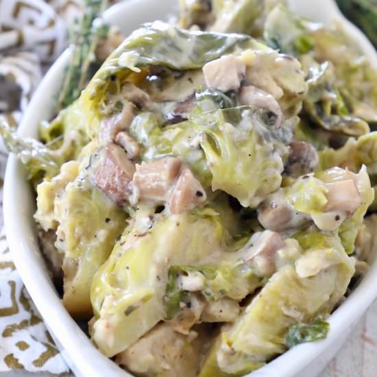 Brussels Sprout Casserole - Recipe photo by Whitney Bond