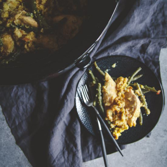 Slow Cooker Chicken and Stuffing - Recipe photo by Sweetphi