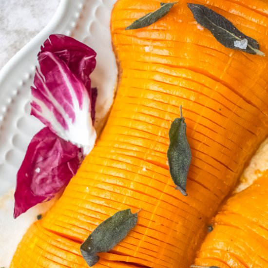 Hassleback Squash - Recipe photo by healmedelicious