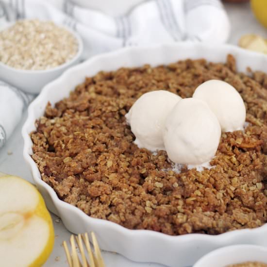 Pear Apple Crisp - Recipe photo by Ereese