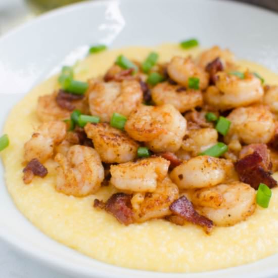 Cajun Shrimp and Grits - Recipe photo by fakeginger