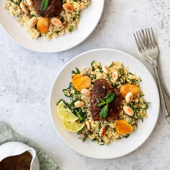 Slow cooker Moroccan lamb - Recipe photo by Searchingforspice