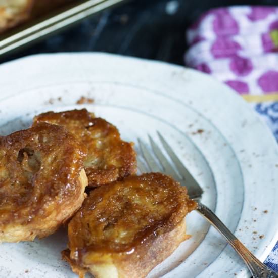 Creme Brulee French Toast - Recipe photo by Barbara Curry