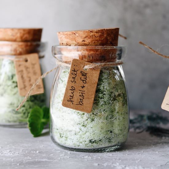 How to Make Herb Salt - Recipe photo by thefigjar
