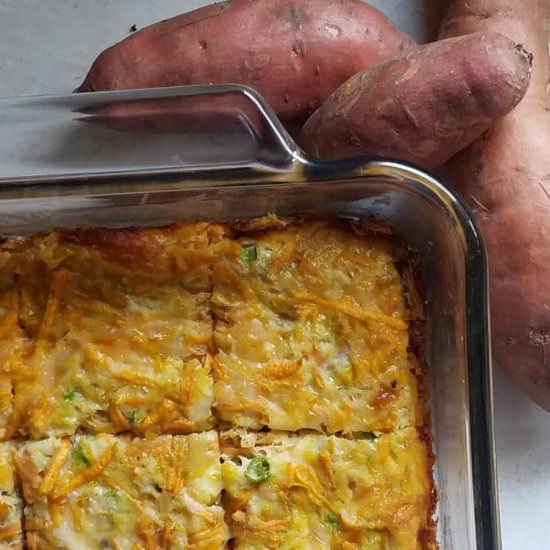 Spicy Sweet Potato Bake - Recipe photo by Inspired by the Seasons